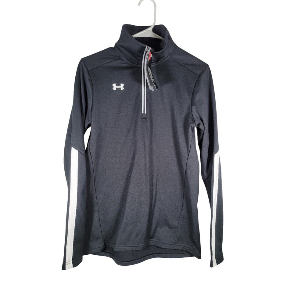 Under Armour Women's Black & White Pullover Jacket Sz XS NWT